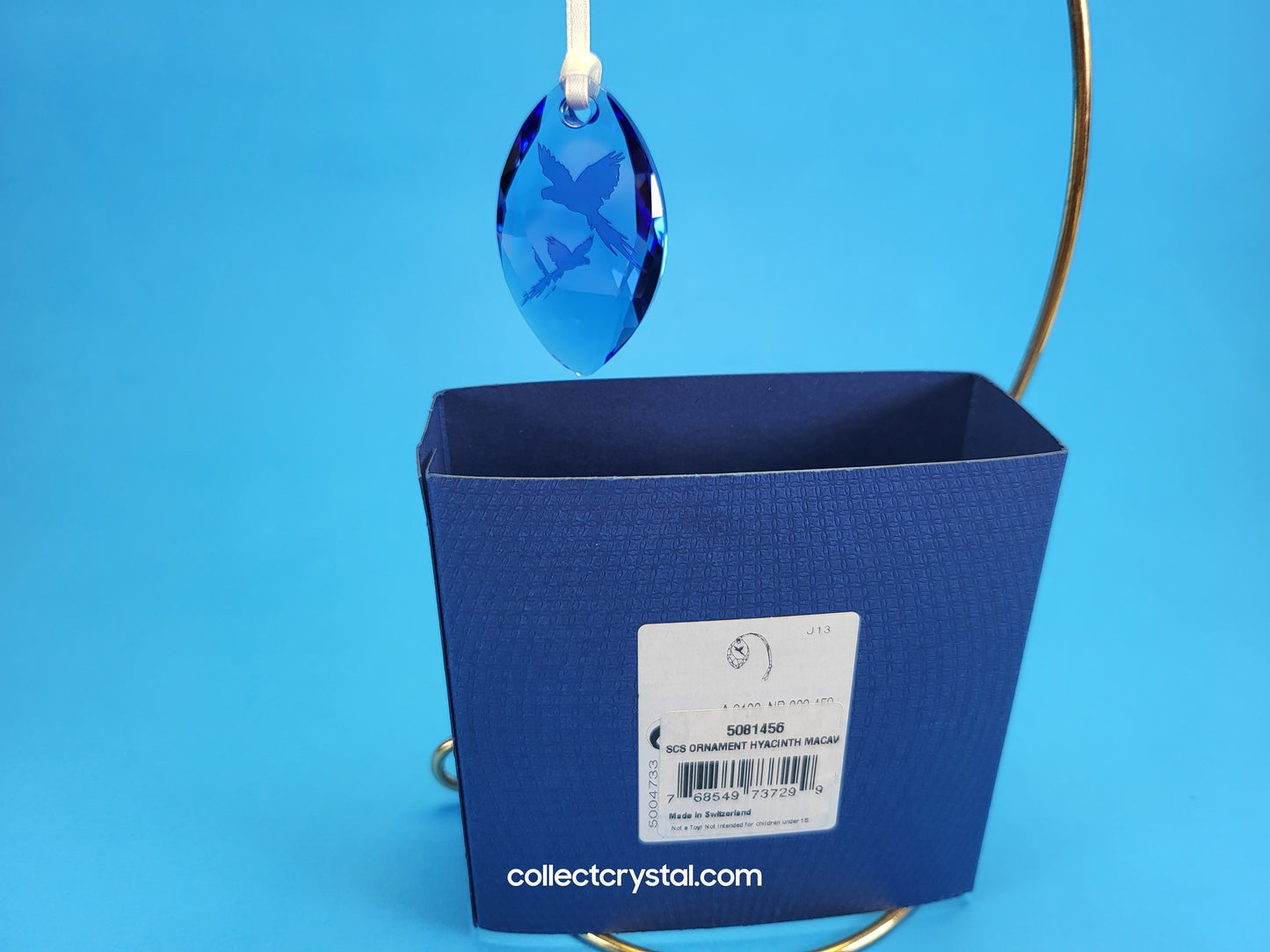 2014 ORNAMENT HYACINTH MACAWS EVENT PIECE 5004733 or # 5081456