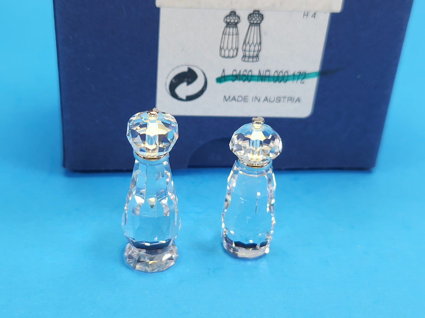CRYSTAL MEMORIES – SALT AND PEPPER MILL RHODIUM 665053