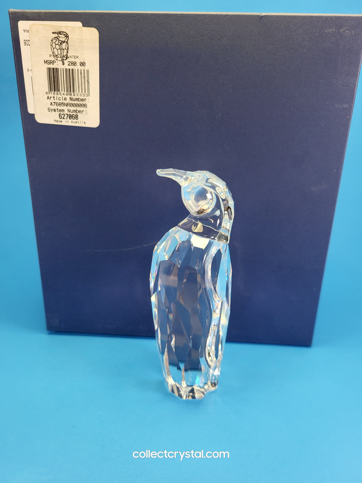 Swarovski Symbols Penguin Family Set - 627067 & 267068 Mother Baby and Father