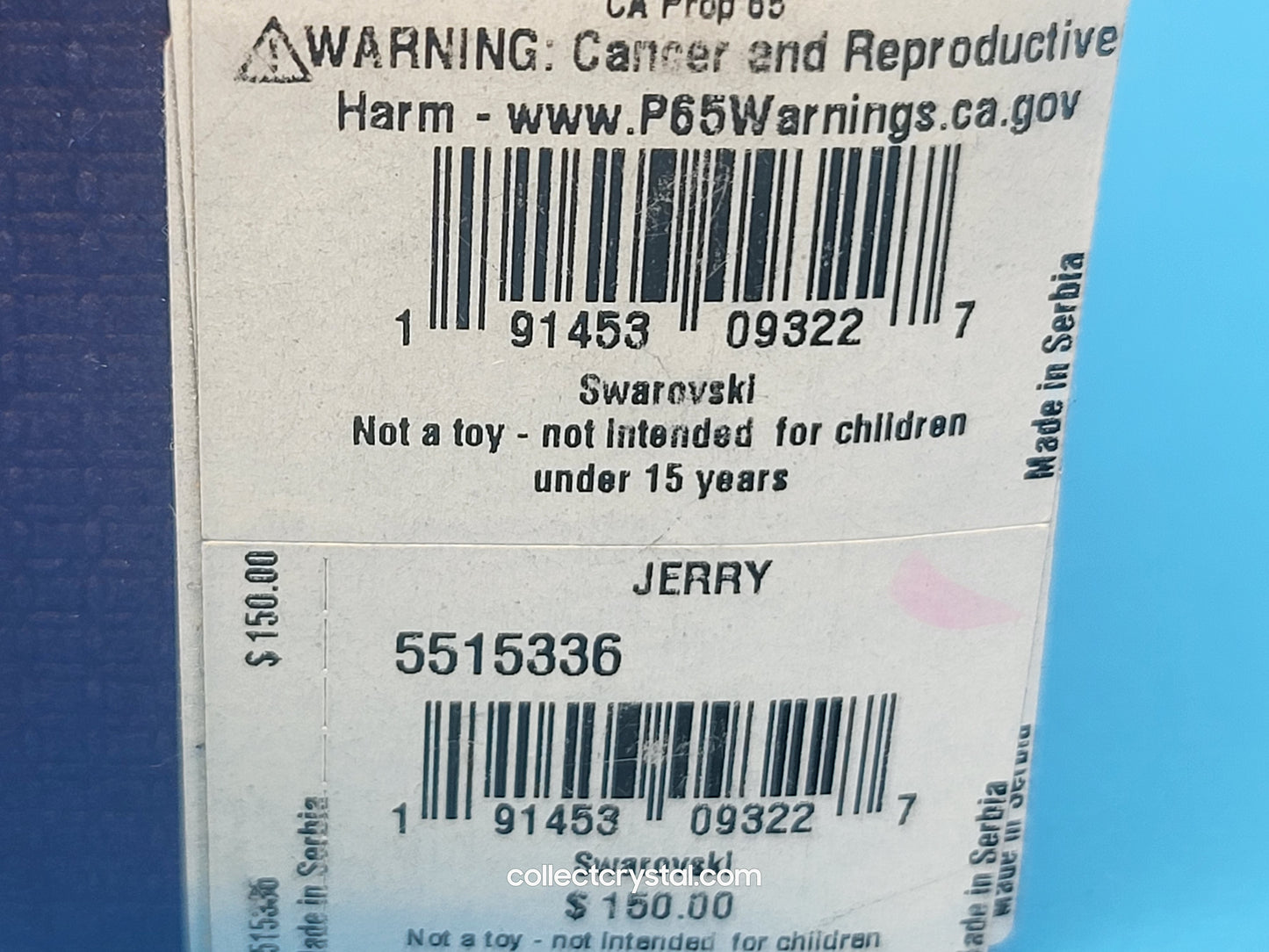 Looney Tunes Set Tom the Cat # 5515335 & Jerry the Mouse # 5515336