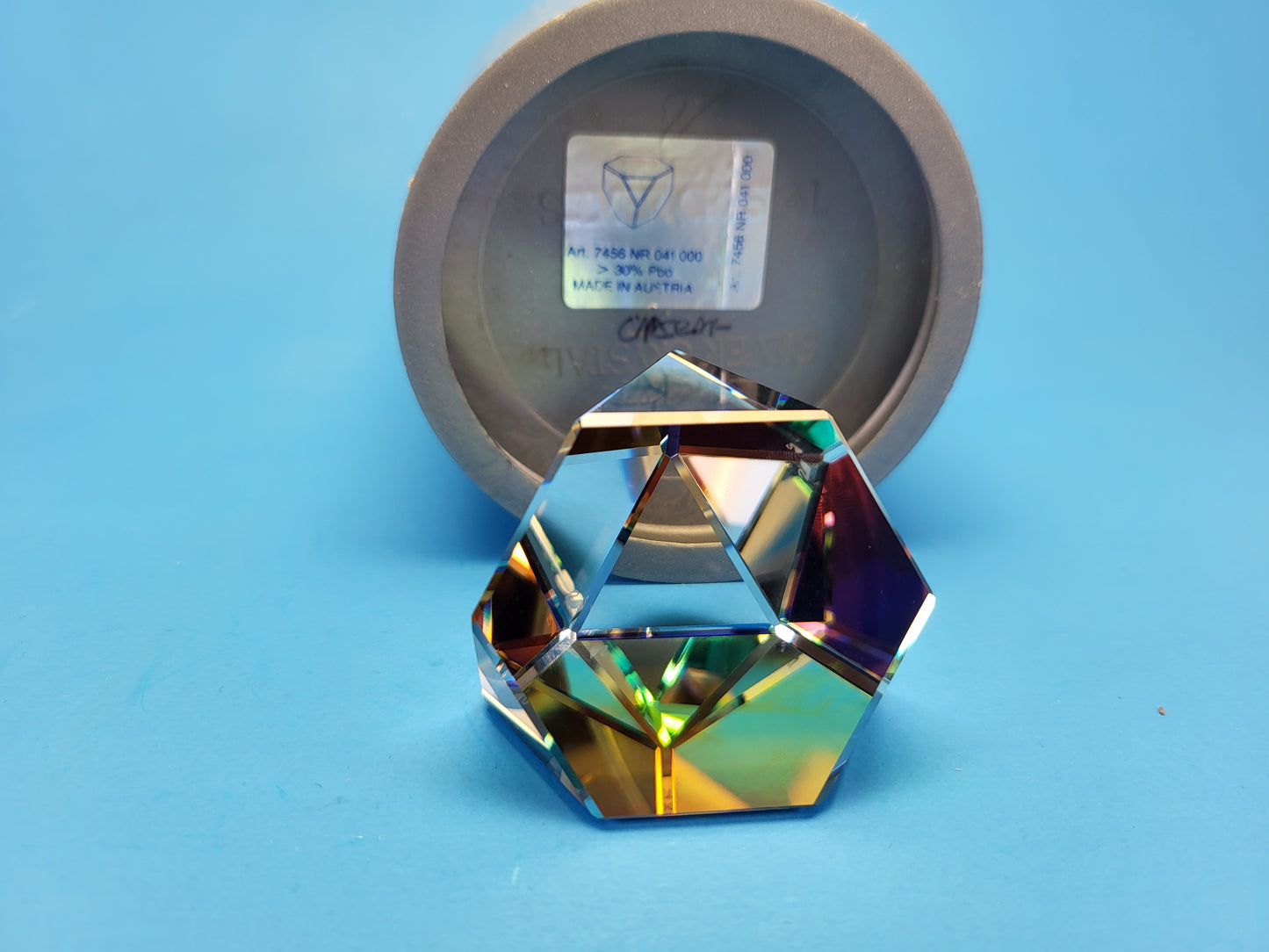 PAPERWEIGHT – OCTRON Inn Green # 7456 NR 41