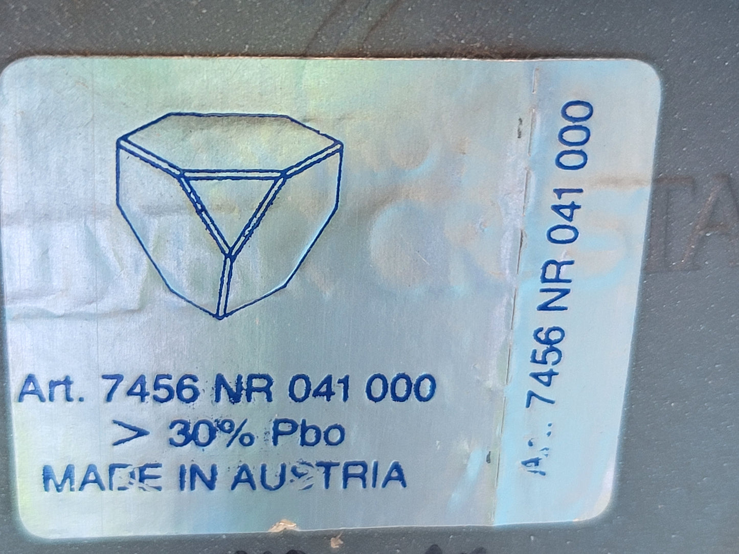 PAPERWEIGHT – OCTRON Inn Green # 7456 NR 41