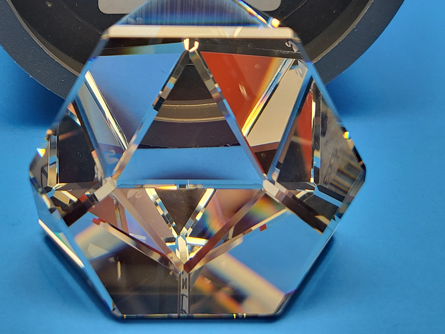 Crystal CLRAR Octron PAPERWEIGHT – OCTRON # 7456 NR 41