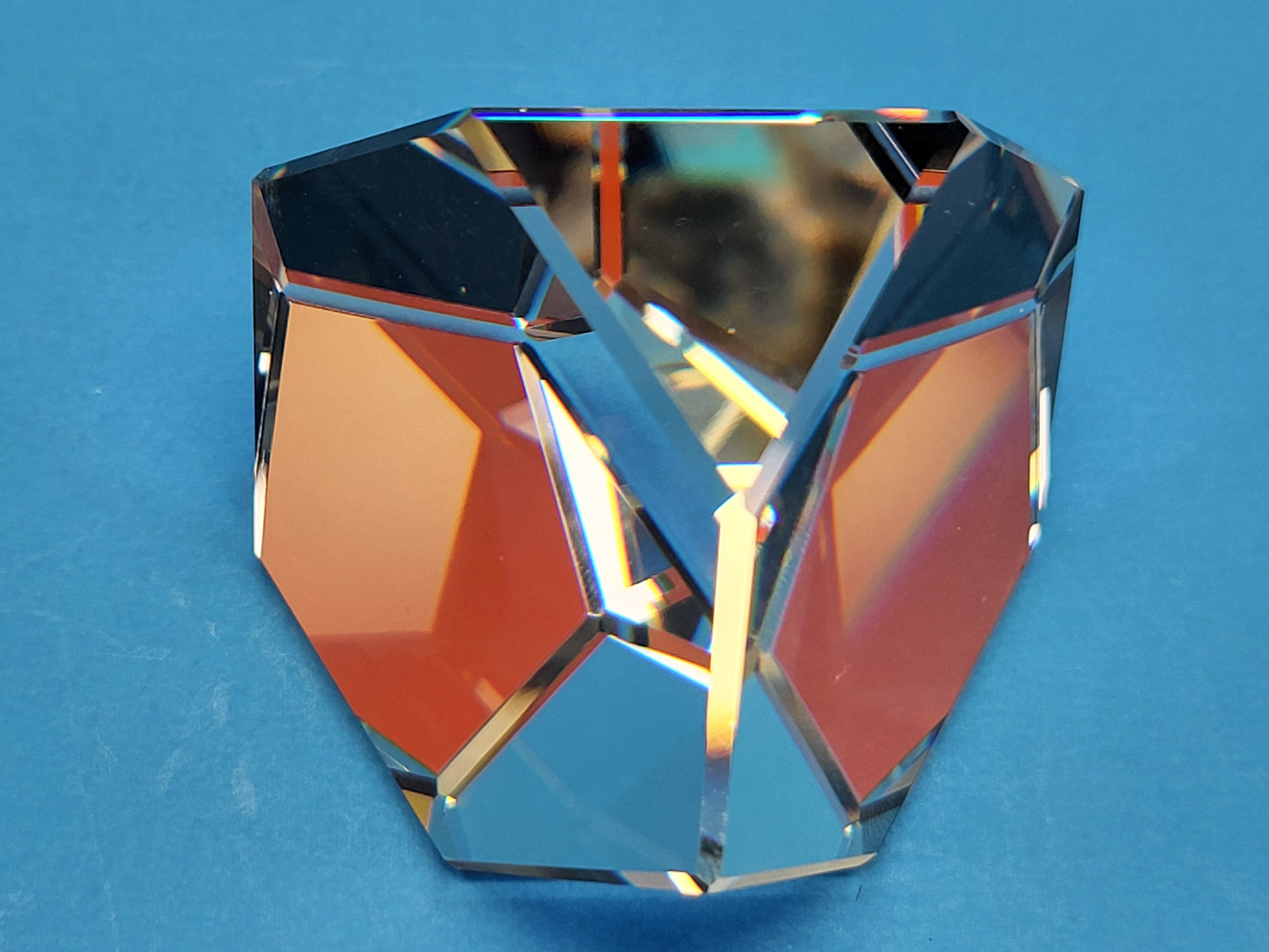Crystal CLRAR Octron PAPERWEIGHT – OCTRON # 7456 NR 41
