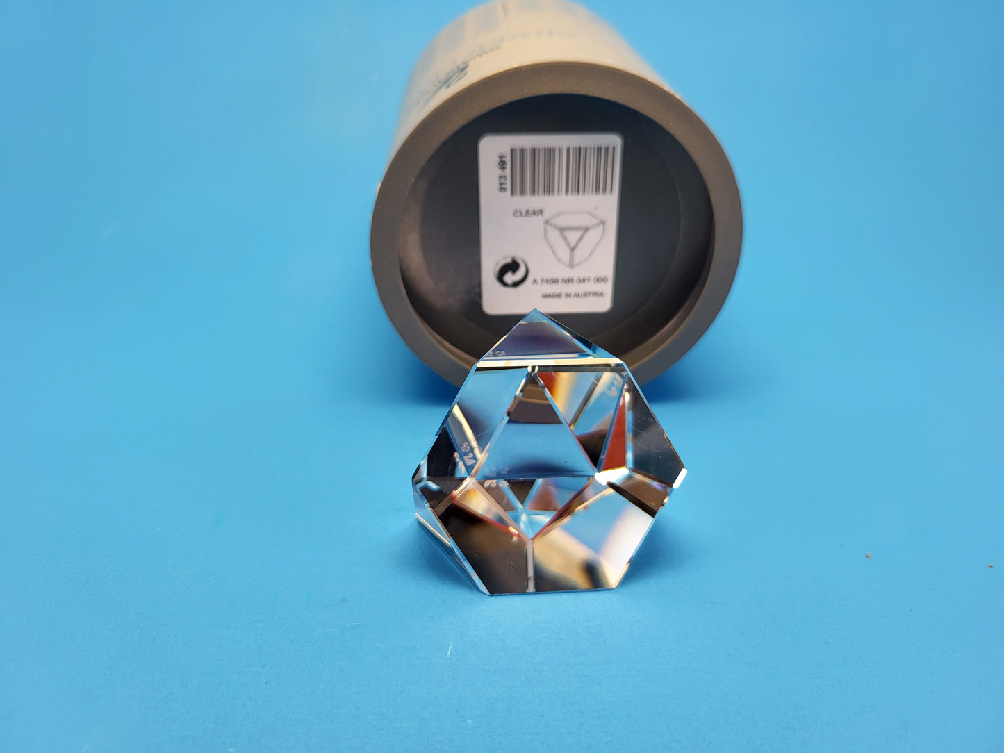 Crystal CAL Octron PAPERWEIGHT – OCTRON # 7456 NR 41