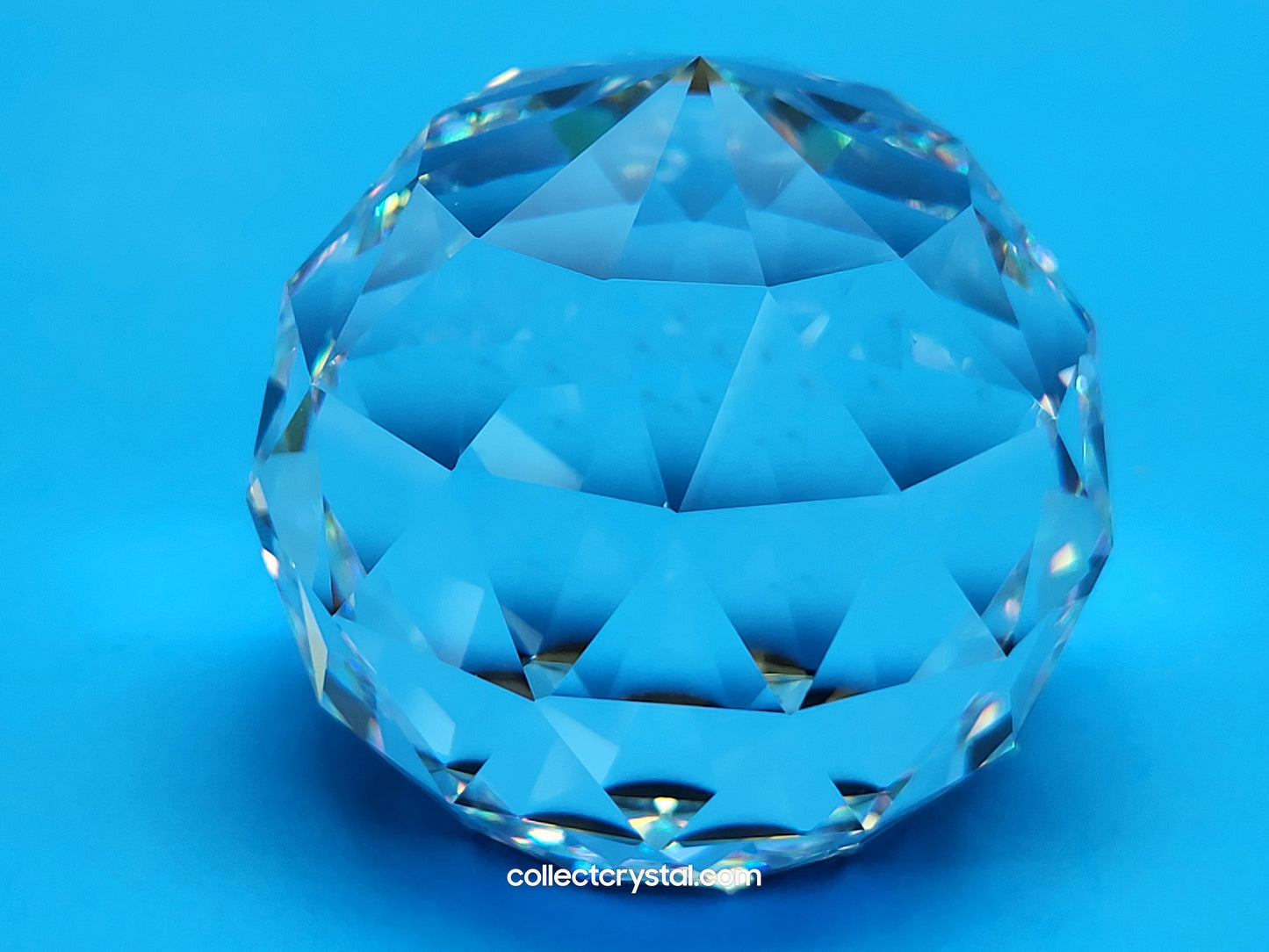 PAPERWEIGHT – ROUND 50MM CRYSTAL CAL