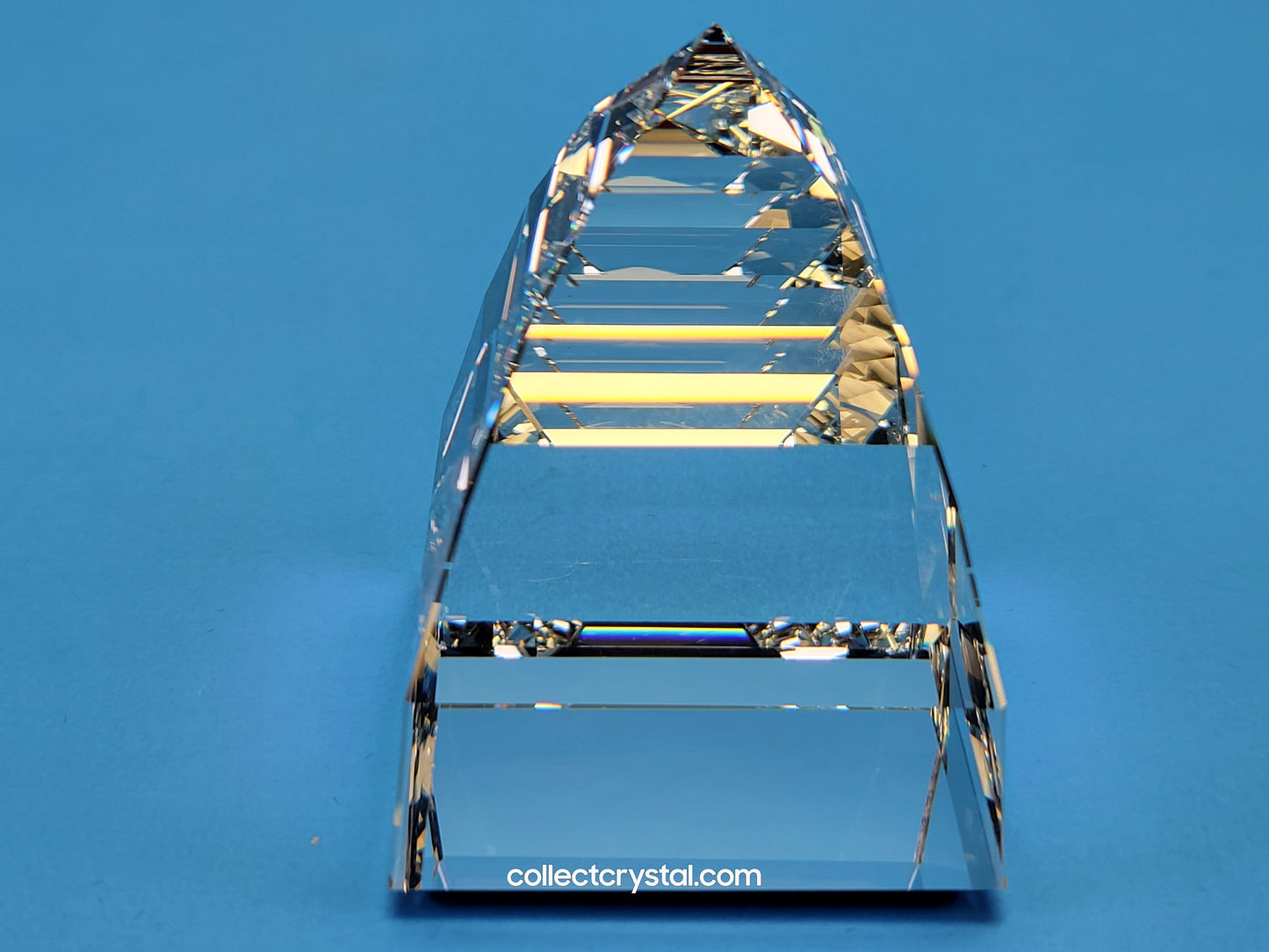 PAPERWEIGHT – PYRAMID LARGE CRYSTAL CAL 010094