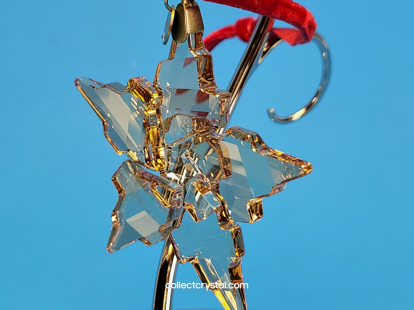 2021 Festive Annual Edition Ornament # 558347 gold tone NOS