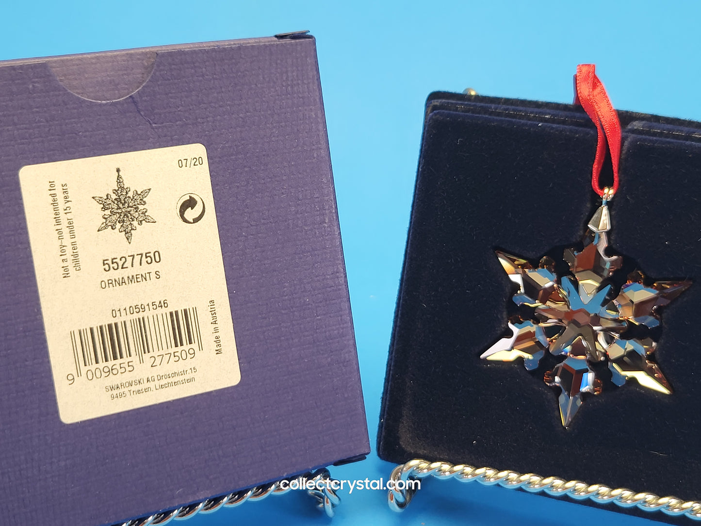 2020 Christmas Star Ornament Red Small # 5527750