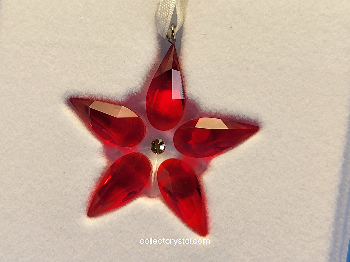 CHRISTMAS ORNAMENT – POINSETTIA RED SMALL 905210