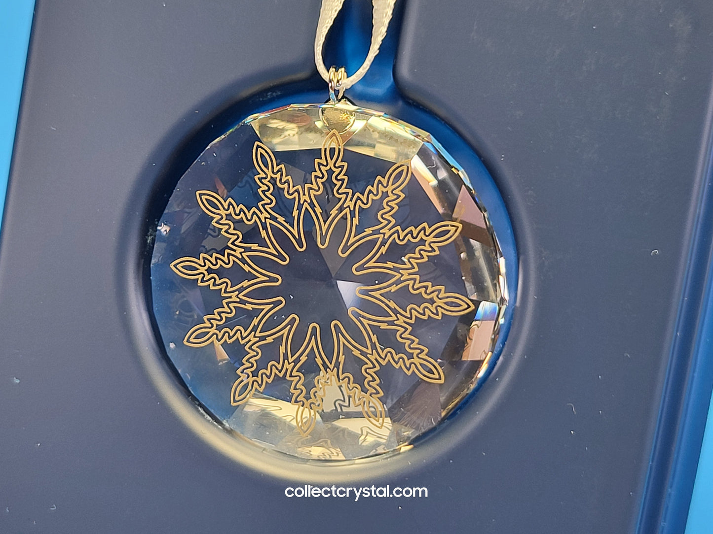 Winter Sparkle 2019 Christmas Crystal Ornament # 5465967