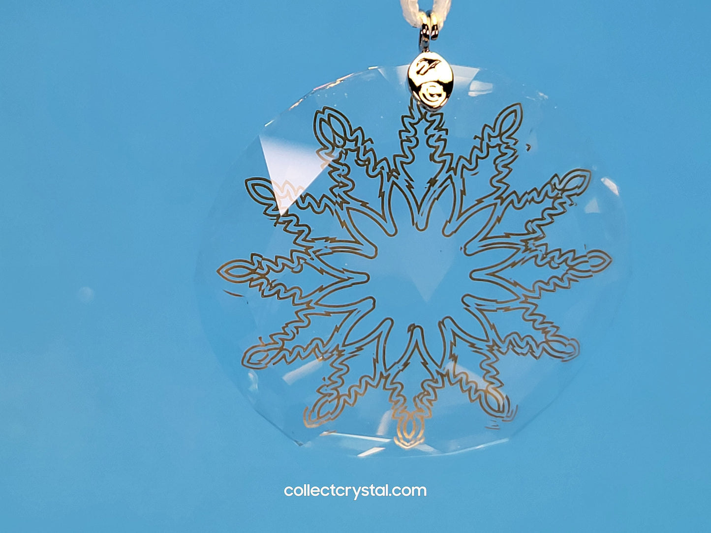 Winter Sparkle 2019 Christmas Crystal Ornament # 5465967