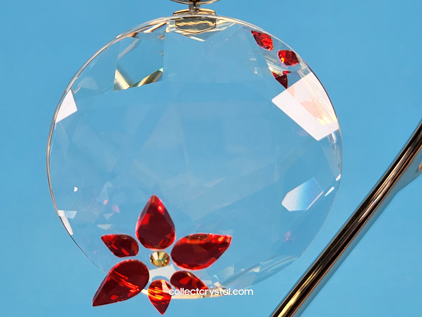 CHRISTMAS WINDOW ORNAMENT – POINSETTIA 905214