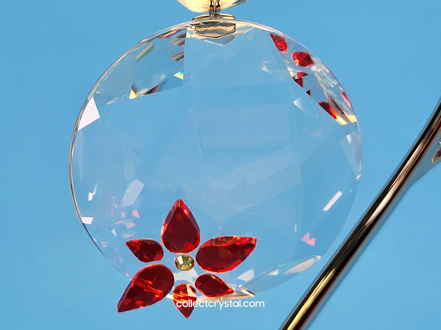 CHRISTMAS WINDOW ORNAMENT – POINSETTIA 905214