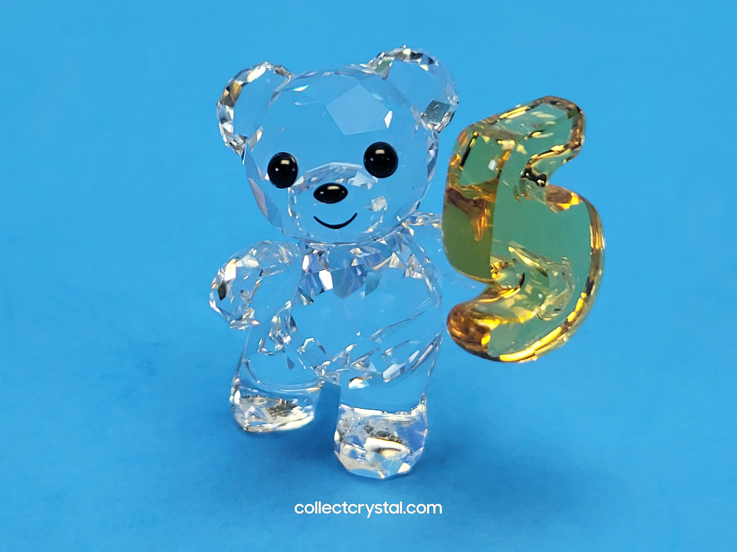 KRIS BEAR –BIRTHDAY BEAR FOR AGE NUMBER 5 FIVE # 5108727