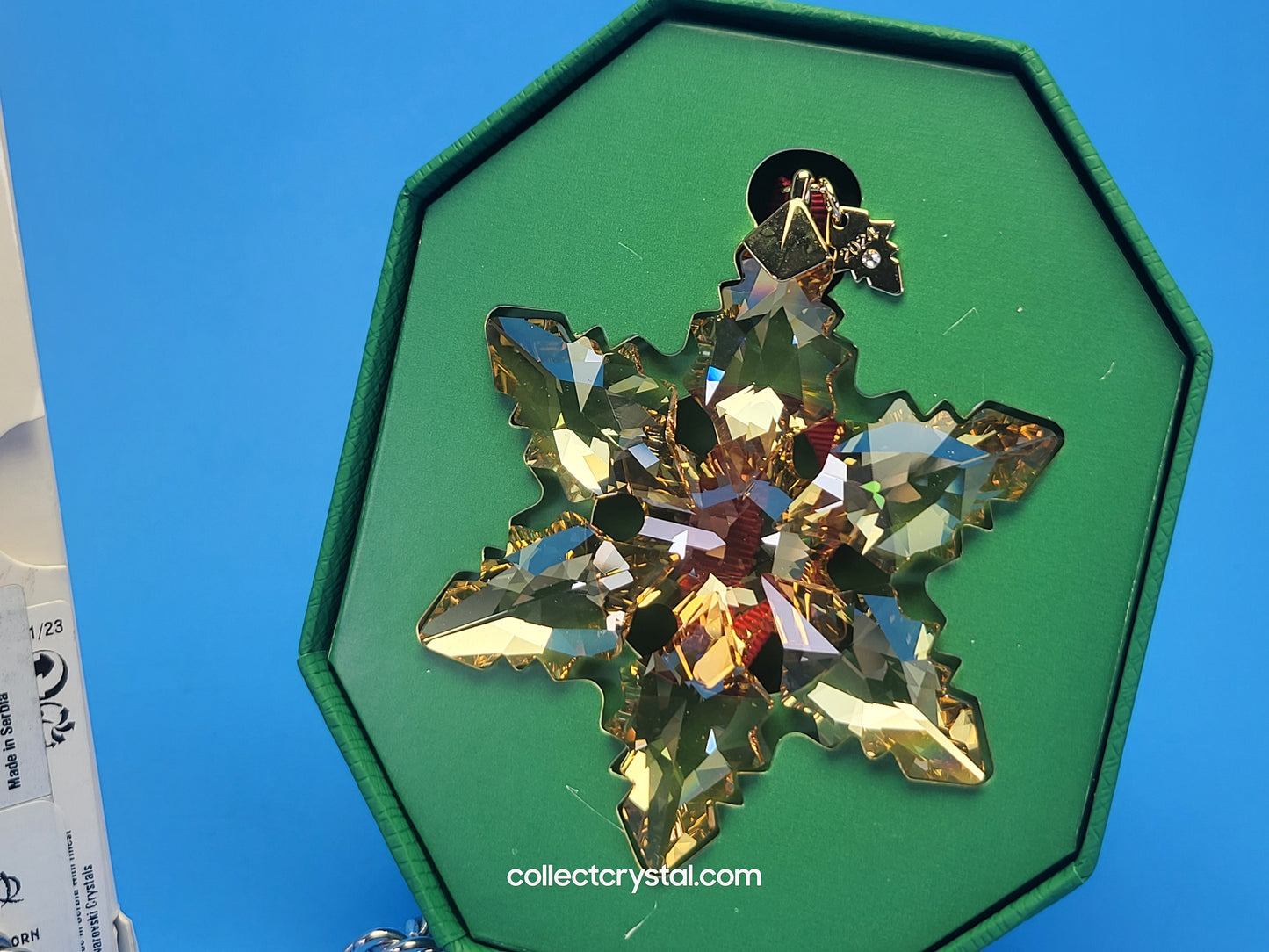 2024 CHRISTMAS ORNAMENT FESTIVE GOLD # 5674349