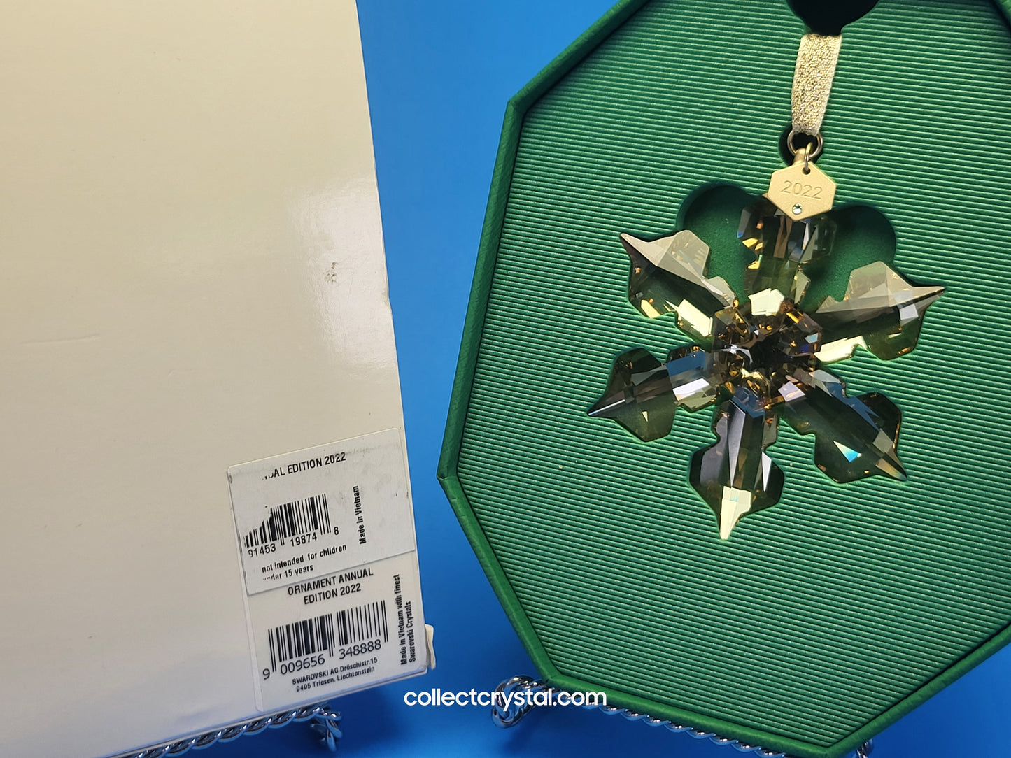 2022 CHRISTMAS FESTIVE GOLD ORNAMENT 5634888