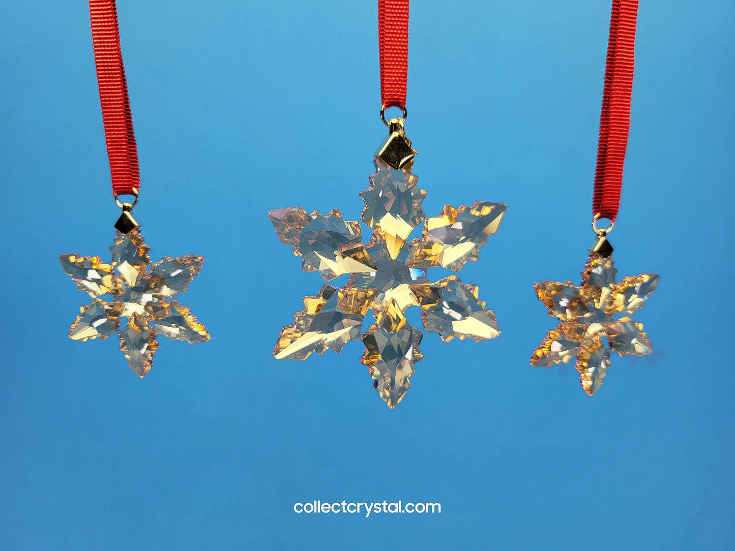 2024 CHRISTMAS ORNAMENT FESTIVE GOLD SET 5674401