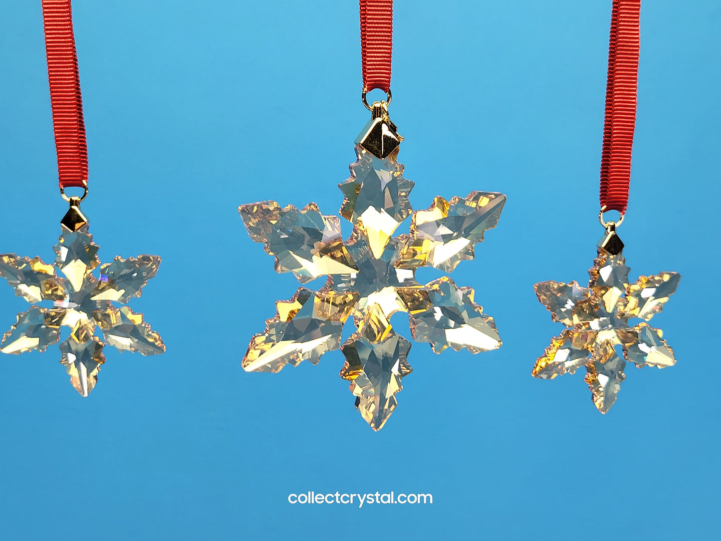 2024 CHRISTMAS ORNAMENT FESTIVE GOLD SET 5674401