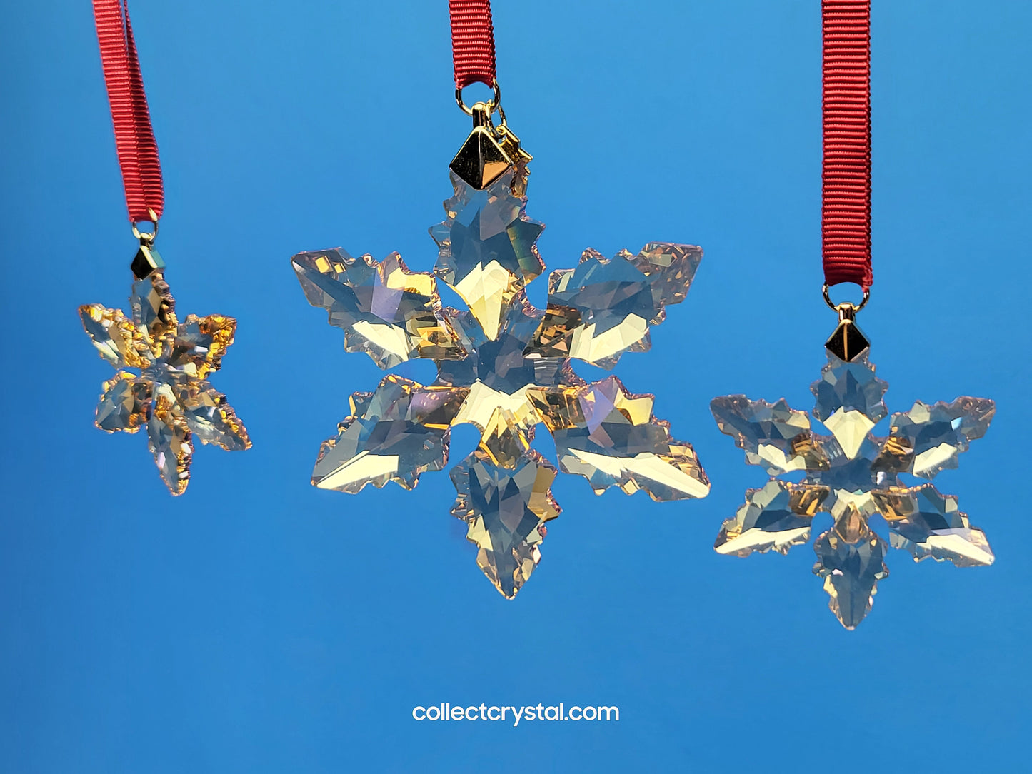 2024 CHRISTMAS ORNAMENT FESTIVE GOLD SET 5674401