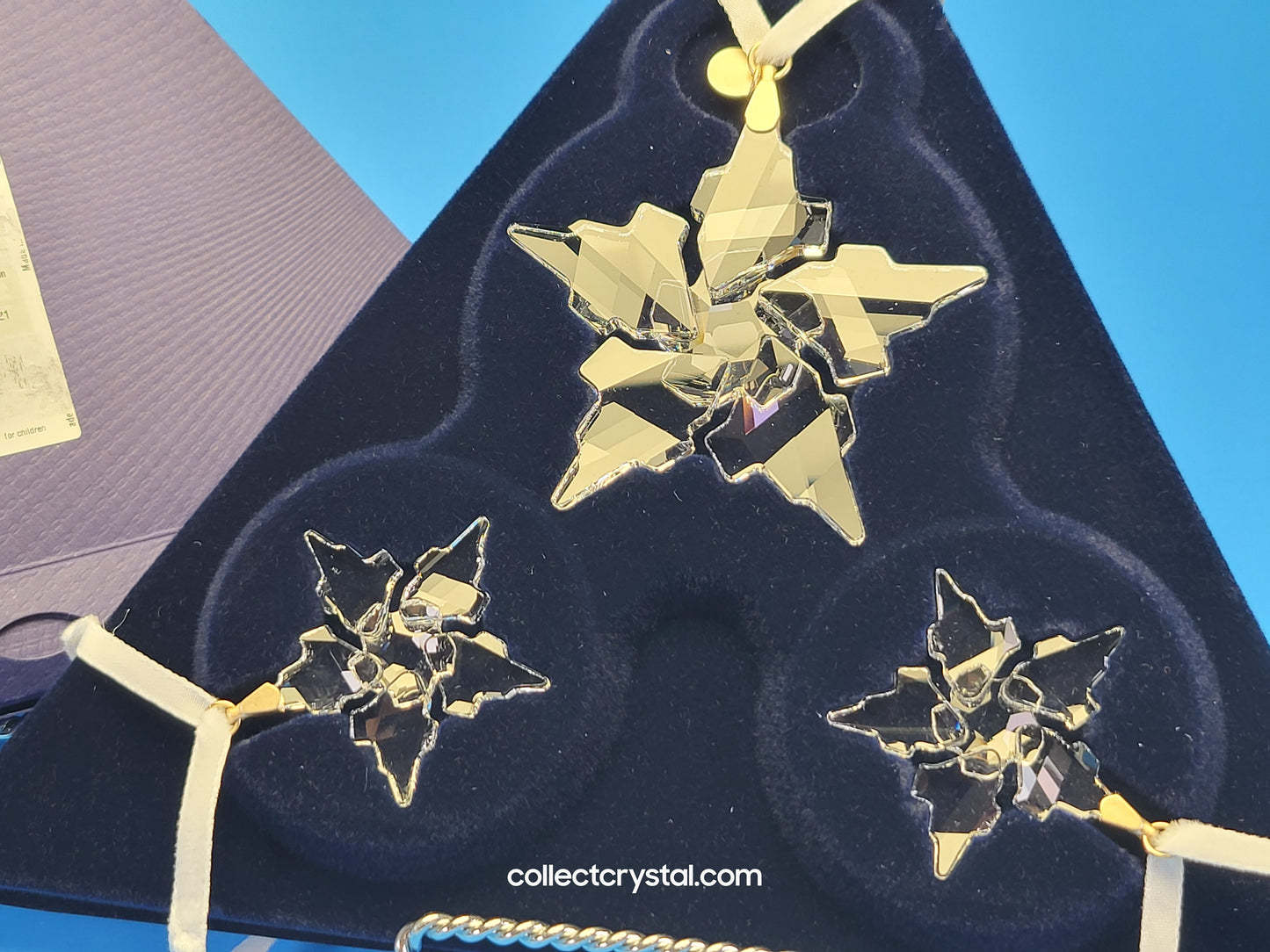 2021 Annual CHRISTMAS ORNAMENT 3 piece SET # 5583966