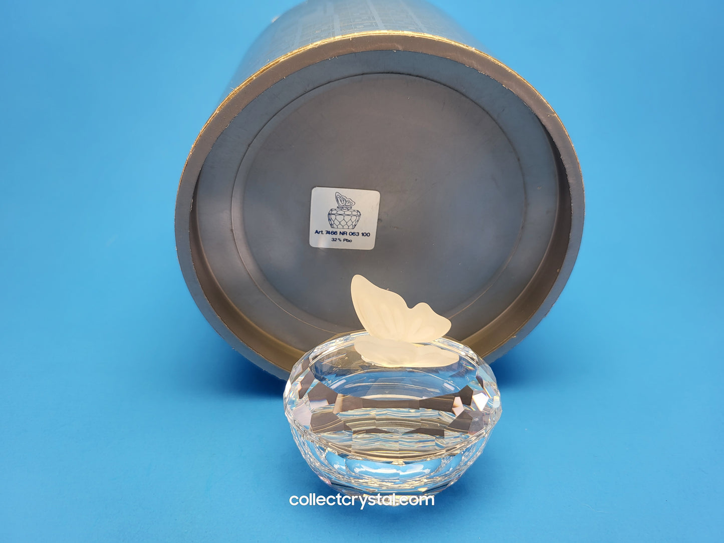 Butterfly Trinket / Treasure Oval Box # 7466 063 100 or # 010117