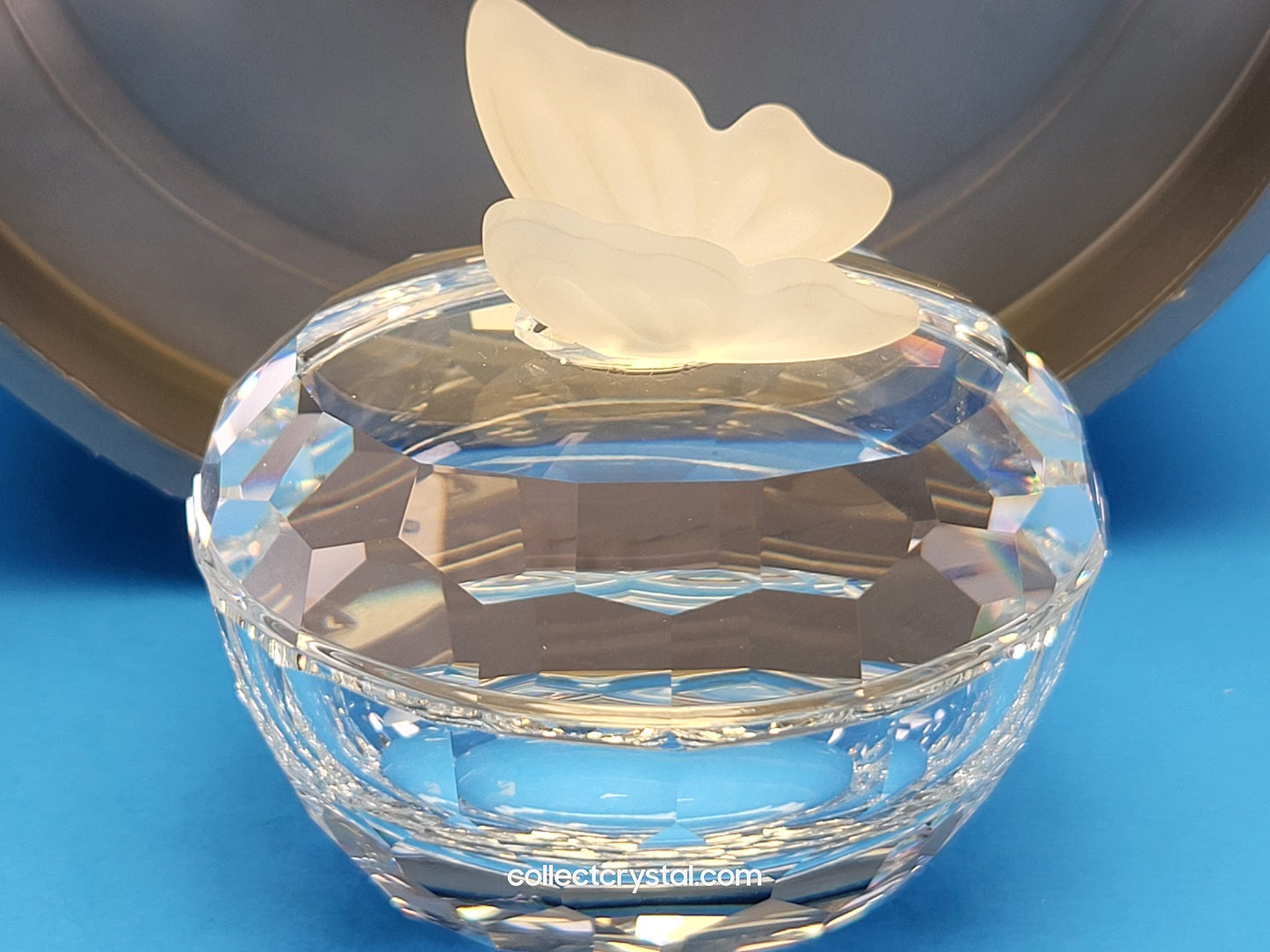 Butterfly Trinket / Treasure Oval Box # 7466 063 100 or # 010117