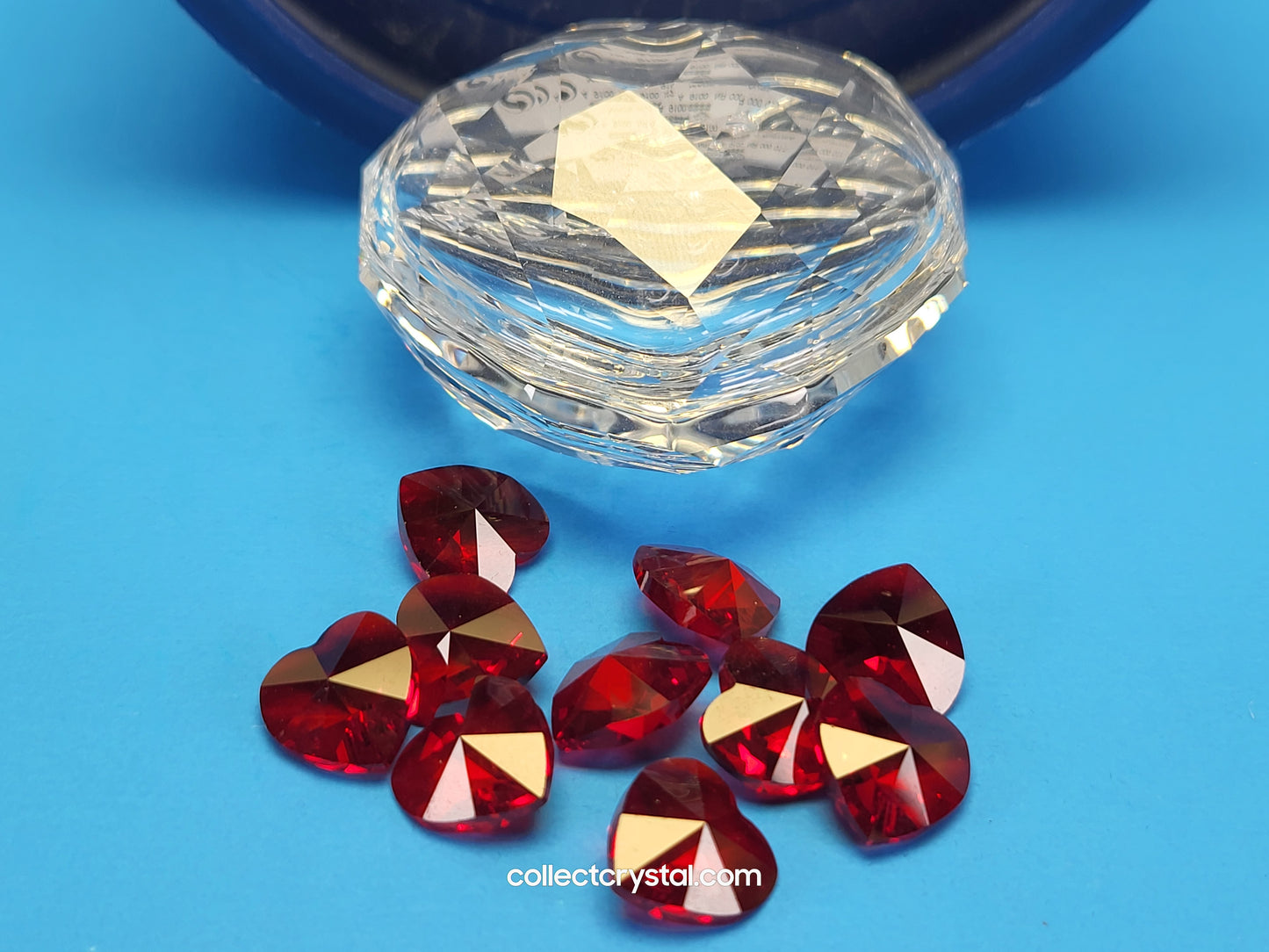 Heart Jewel Trinket Box # 693910 With Red Hearts