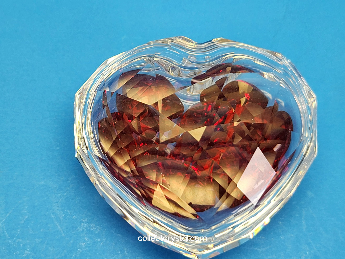 Heart Jewel Trinket Box # 693910 With Red Hearts