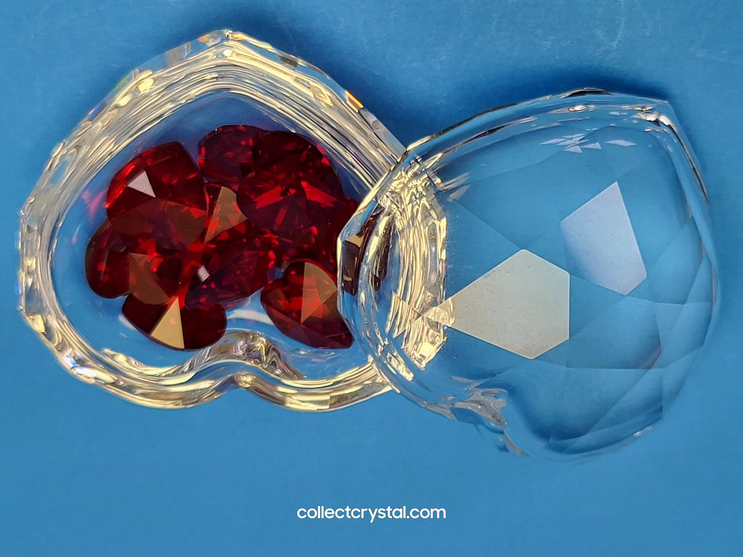 Heart Jewel Trinket Box # 693910 With Red Hearts