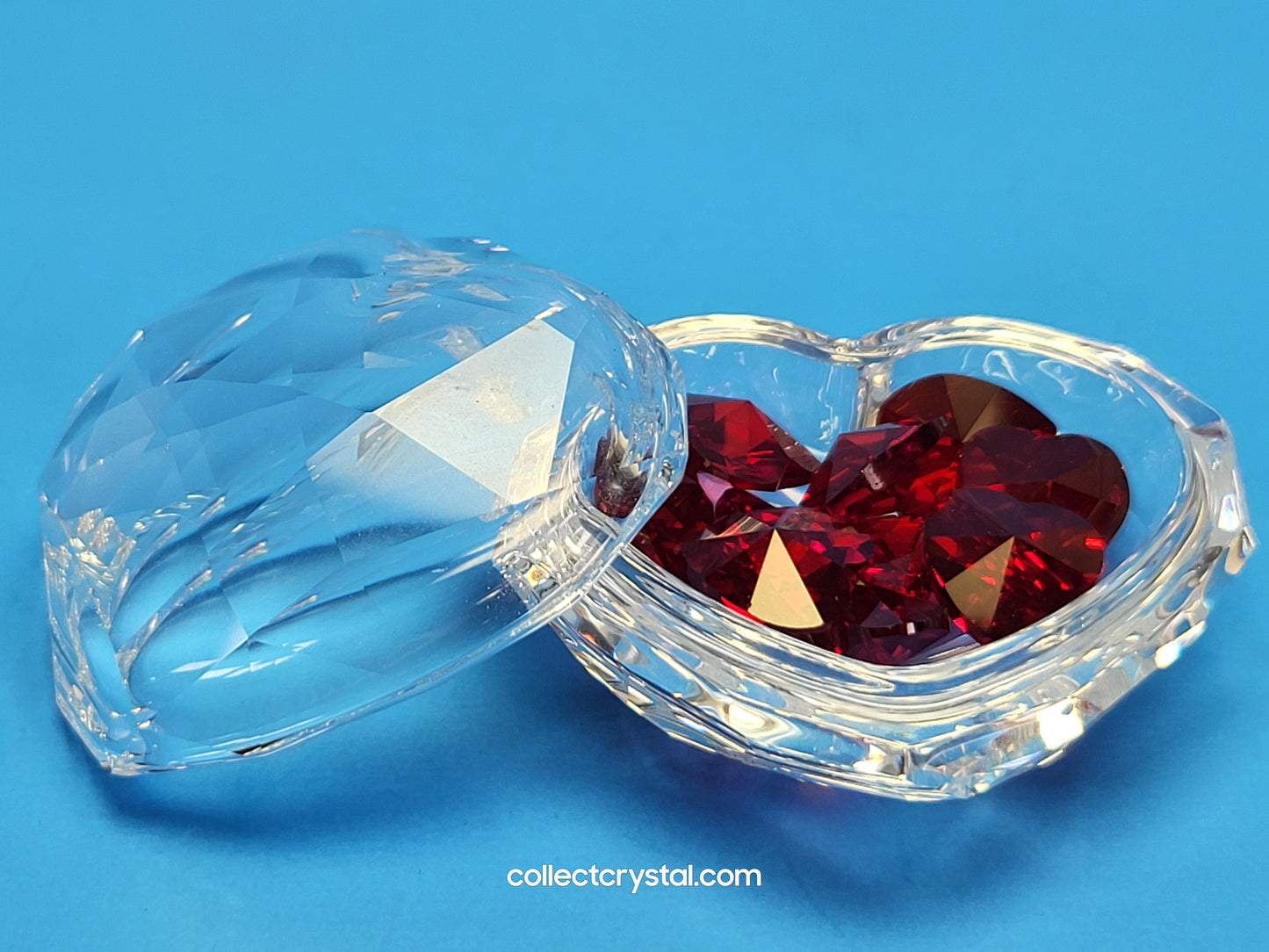 Heart Jewel Trinket Box # 693910 With Red Hearts