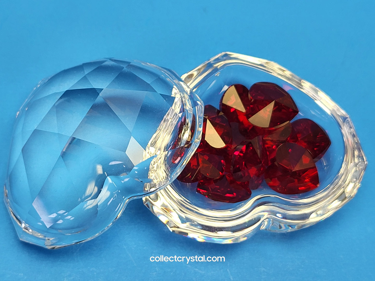 Heart Jewel Trinket Box # 693910 With Red Hearts