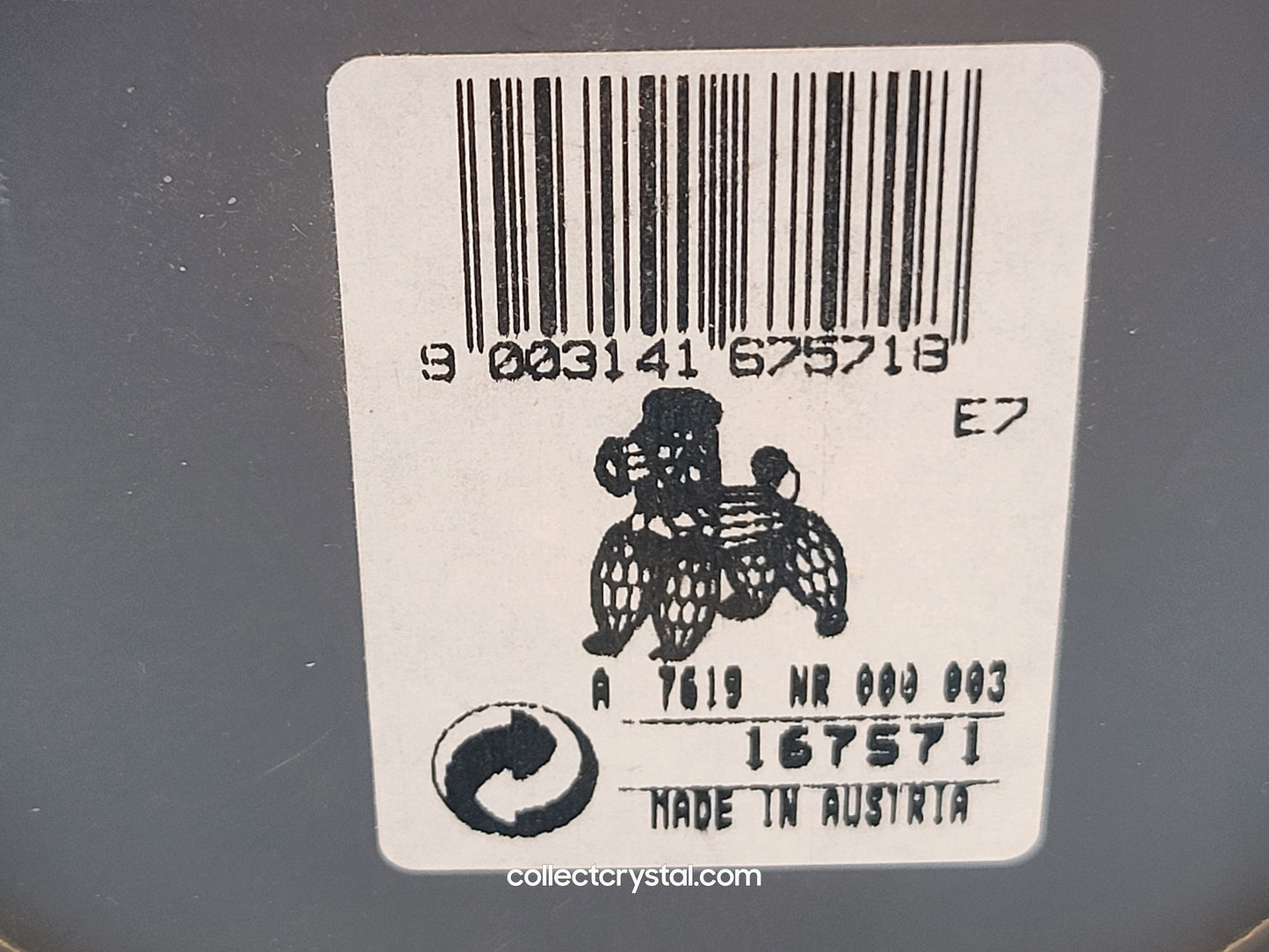 POODLE STANDING V2 CLEAR TAIL 167571