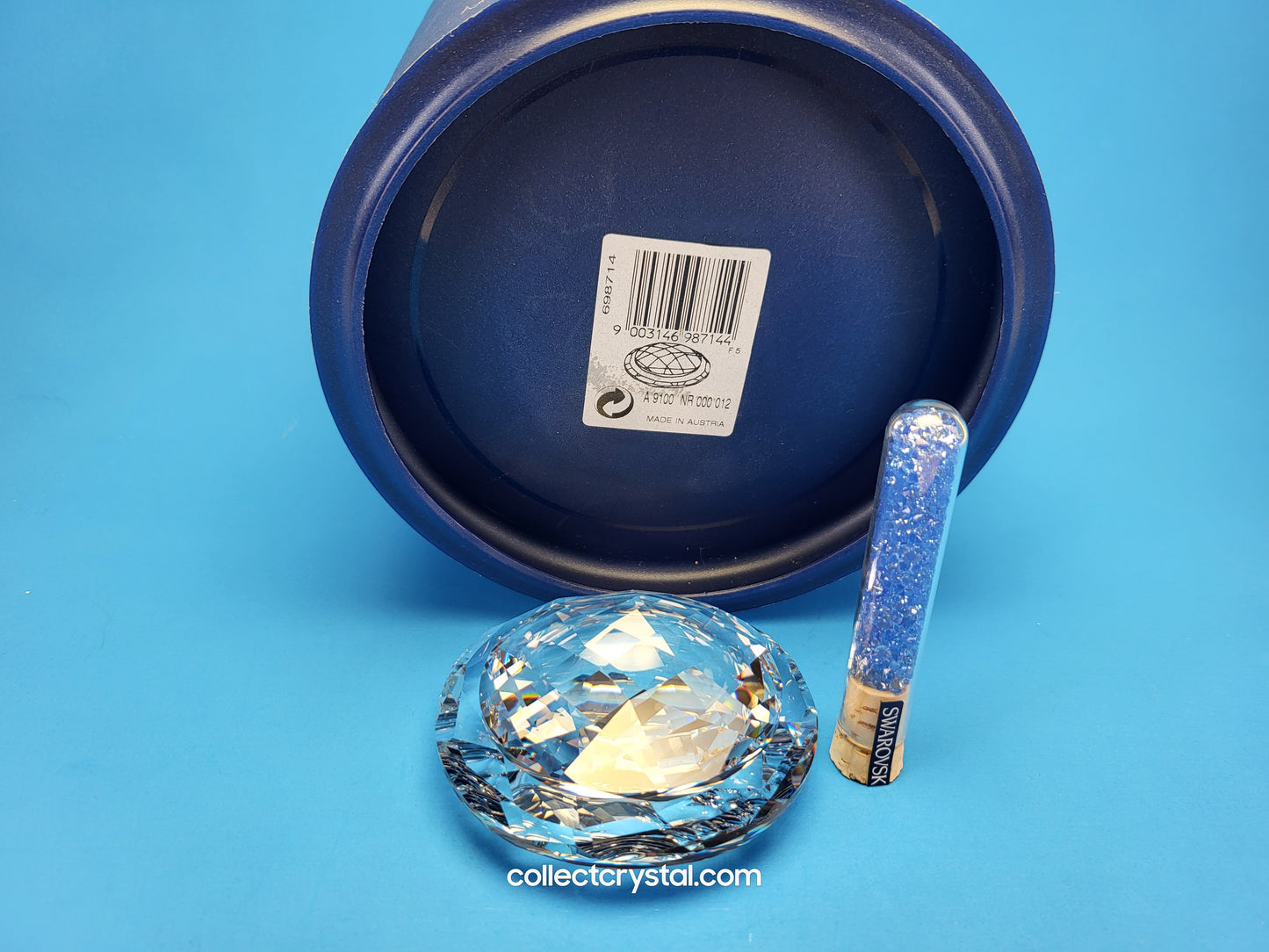 TROPICAL JEWELLERY BOX (JEWELRY BOX) with blue crystals # 698714