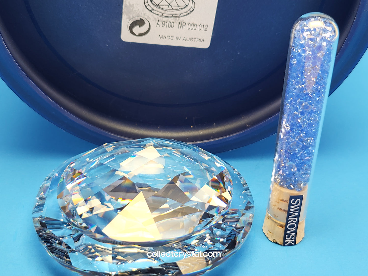 TROPICAL JEWELLERY BOX (JEWELRY BOX) with blue crystals # 698714