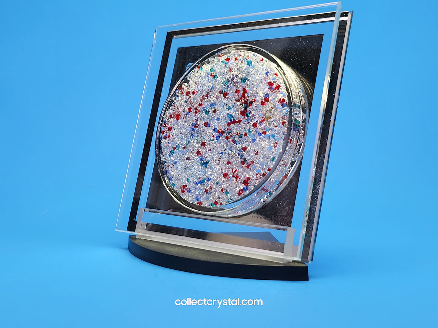 Kristallwelten Wall Stand 9990 NR 000 005 Plaque Paperweight