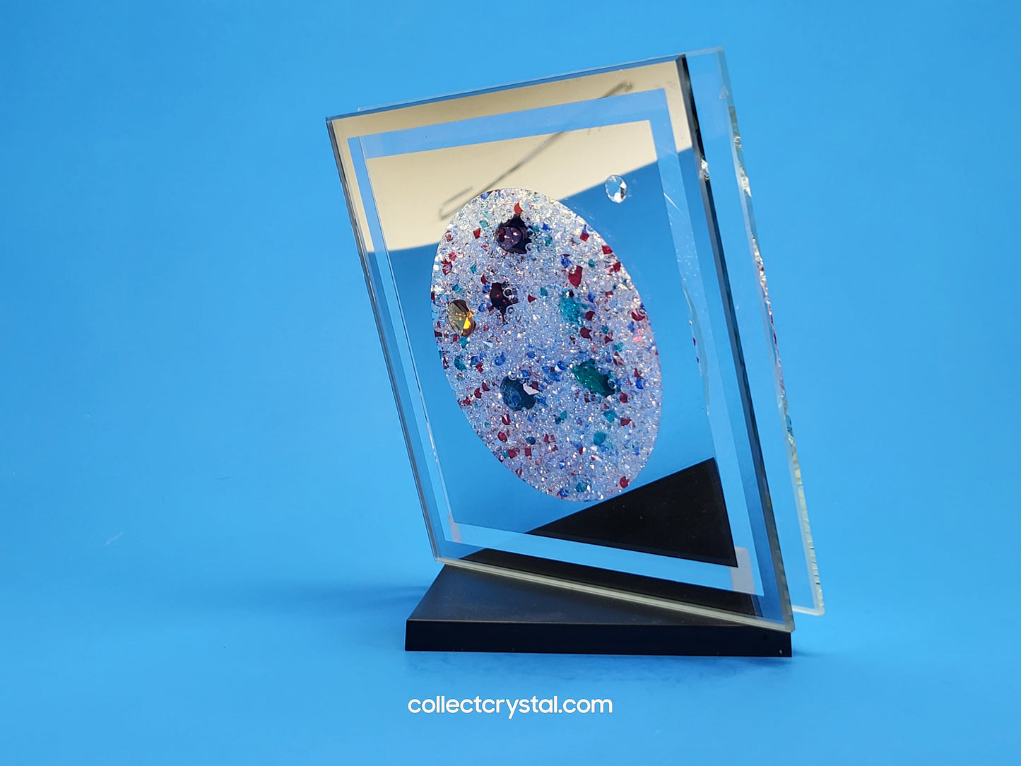 Kristallwelten Wall Stand 9990 NR 000 005 Plaque Paperweight