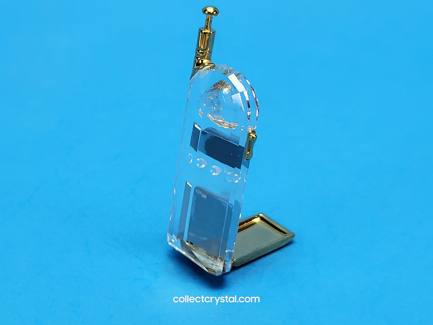 Memories Mobile Flip Cell Phone Figurine Gold Accents # 253448 boxed