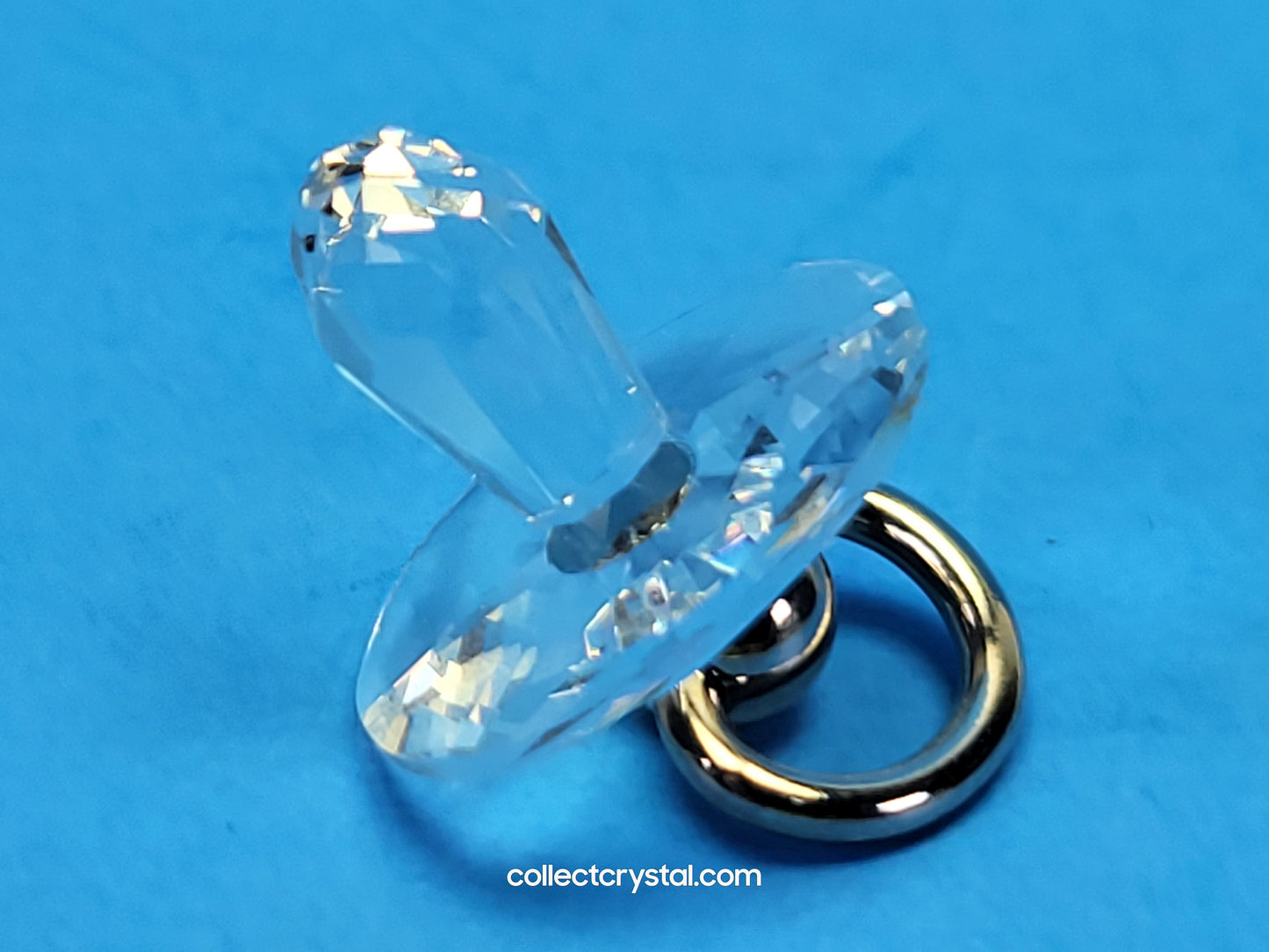 Crystal Memories Baby Pacifier with CLEAR RHODIUM # 626862
