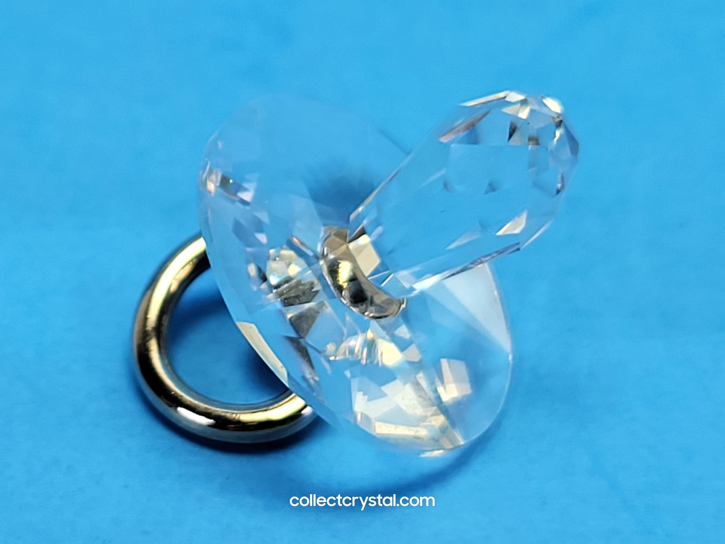Crystal Memories Baby Pacifier with CLEAR RHODIUM # 626862