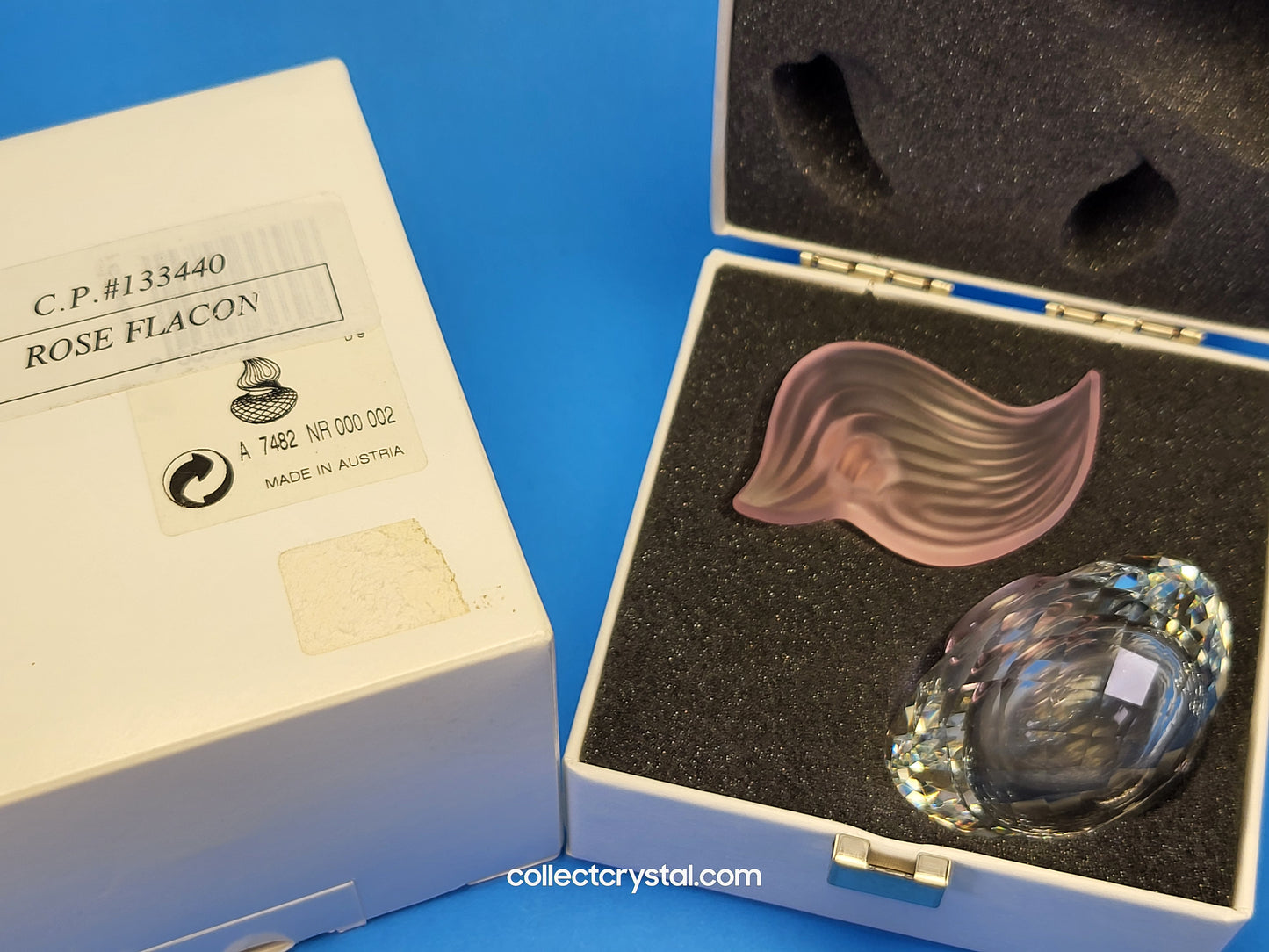 Rose Flacon Pink Perfume Bottle - # 236693