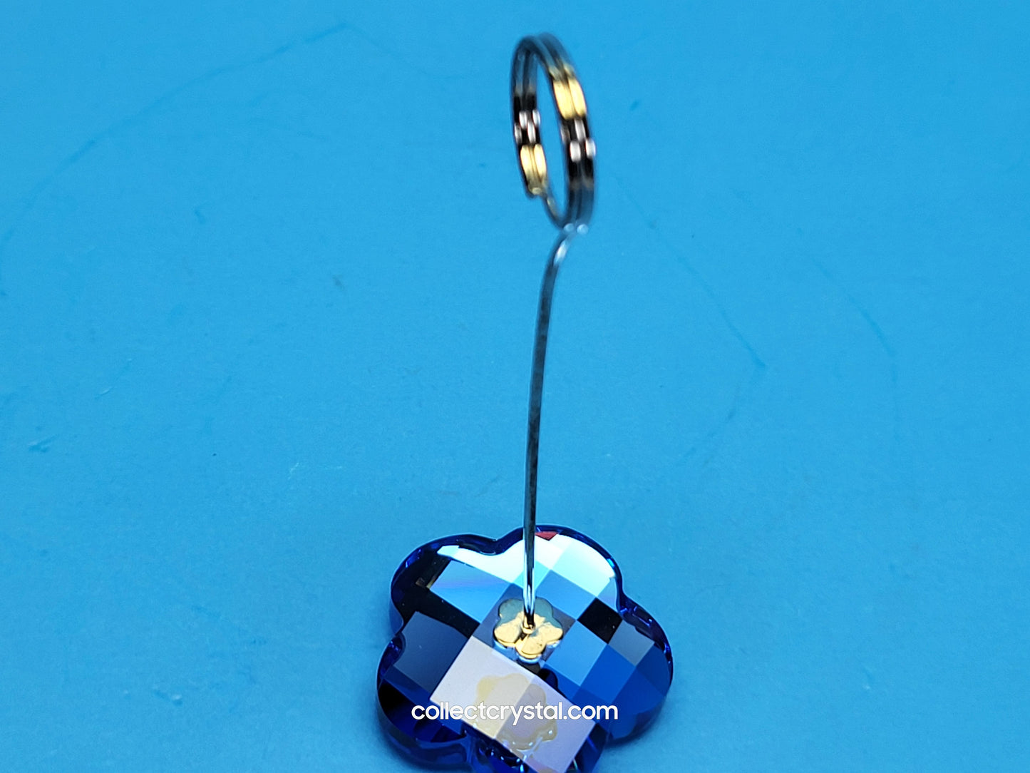 NOTE HOLDER – FLOWER SAPPHIRE (BLUE) 296134 place card holder