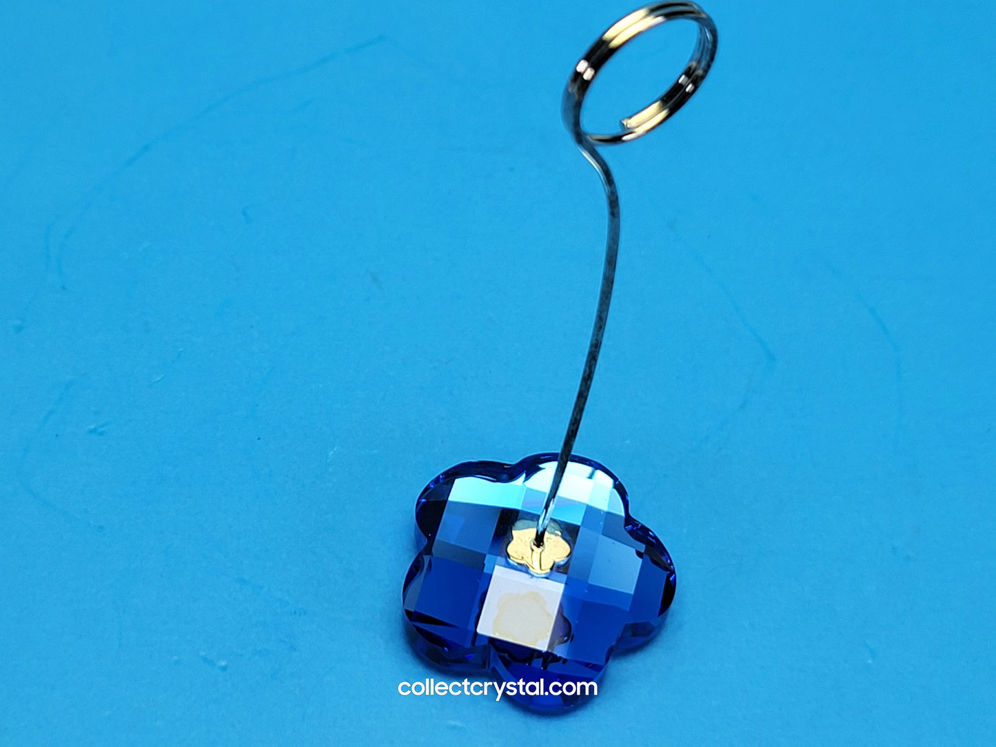 NOTE HOLDER – FLOWER SAPPHIRE (BLUE) 296134 place card holder