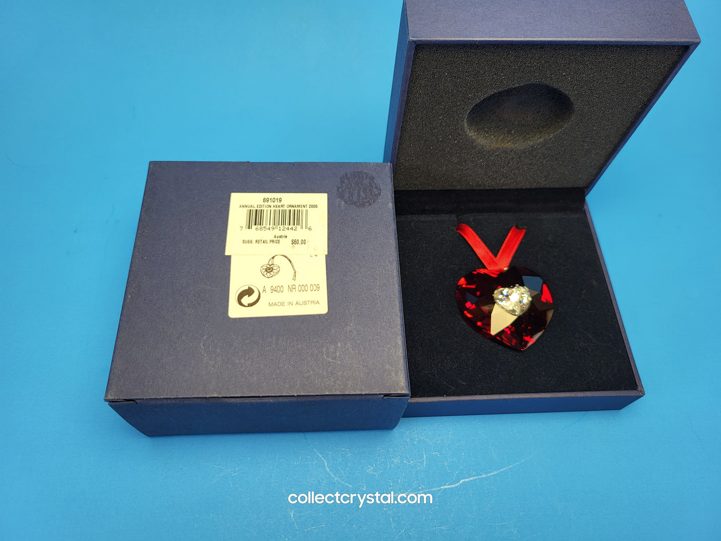 Heart Ornament - item 691019 / A9400 NR 000 009 Red
