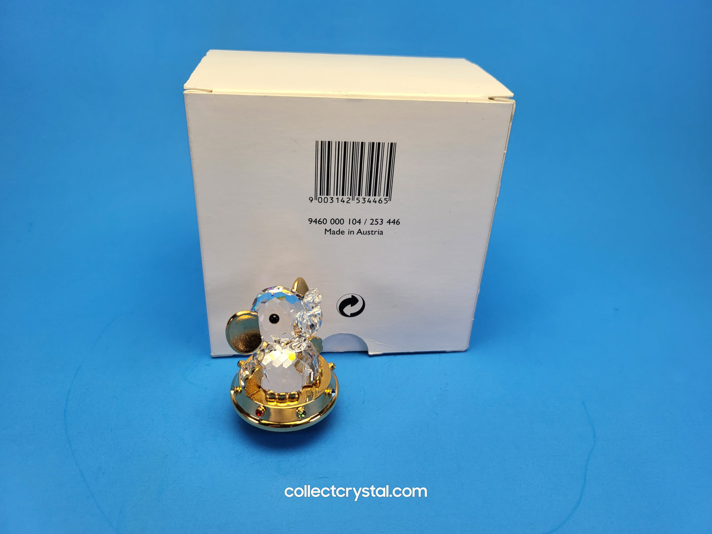 Memories Gold Toy Elephant 253446 Bobble Times Past Series