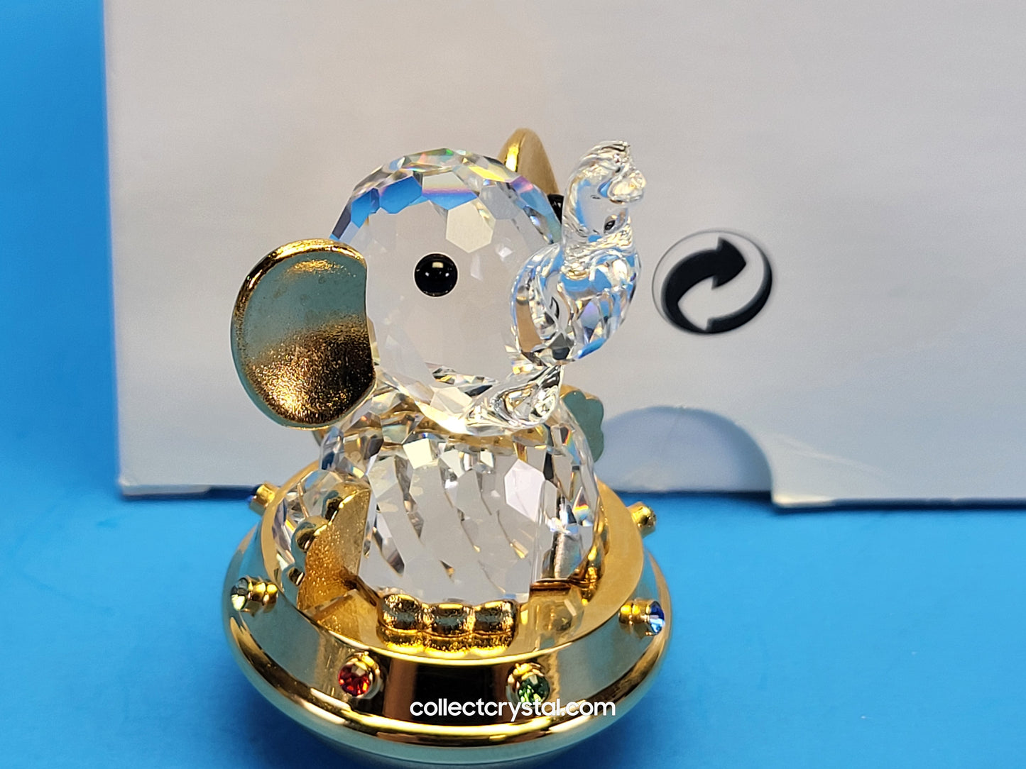 Memories Gold Toy Elephant 253446 Bobble Times Past Series