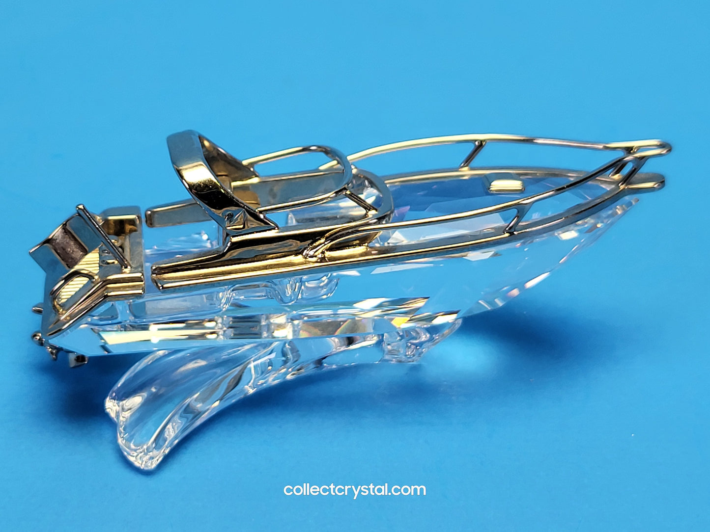 Speed Boat 272554 Rhodium Crystal Memories Figurine