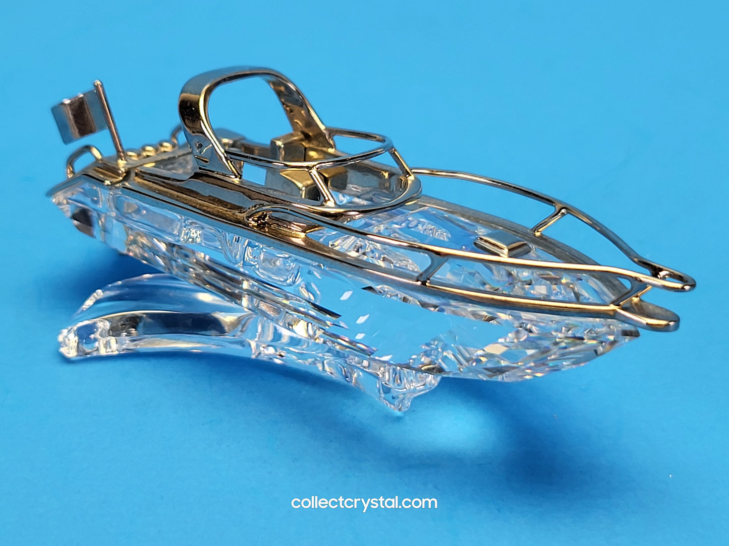 Speed Boat 272554 Rhodium Crystal Memories Figurine