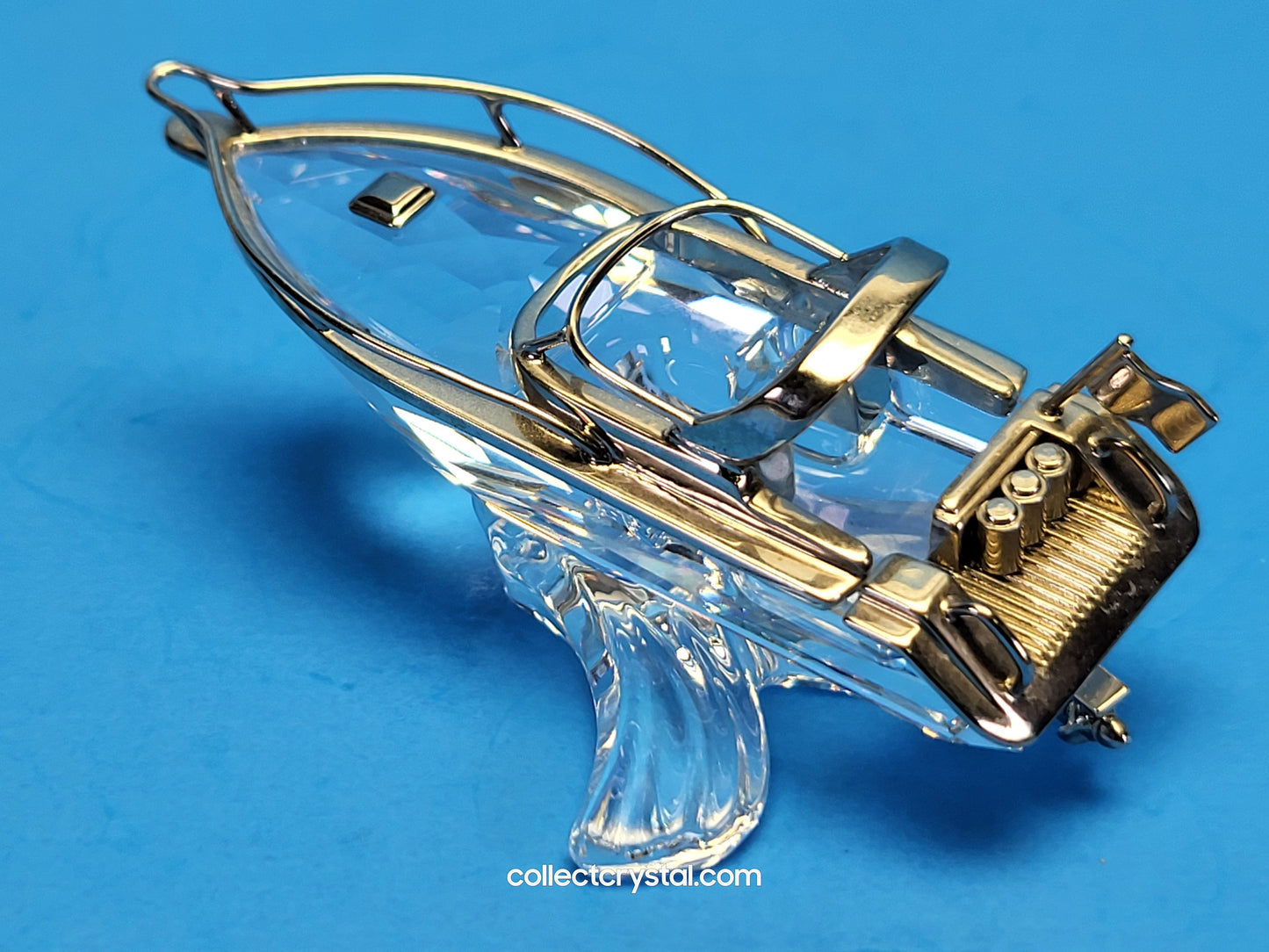 Speed Boat 272554 Rhodium Crystal Memories Figurine