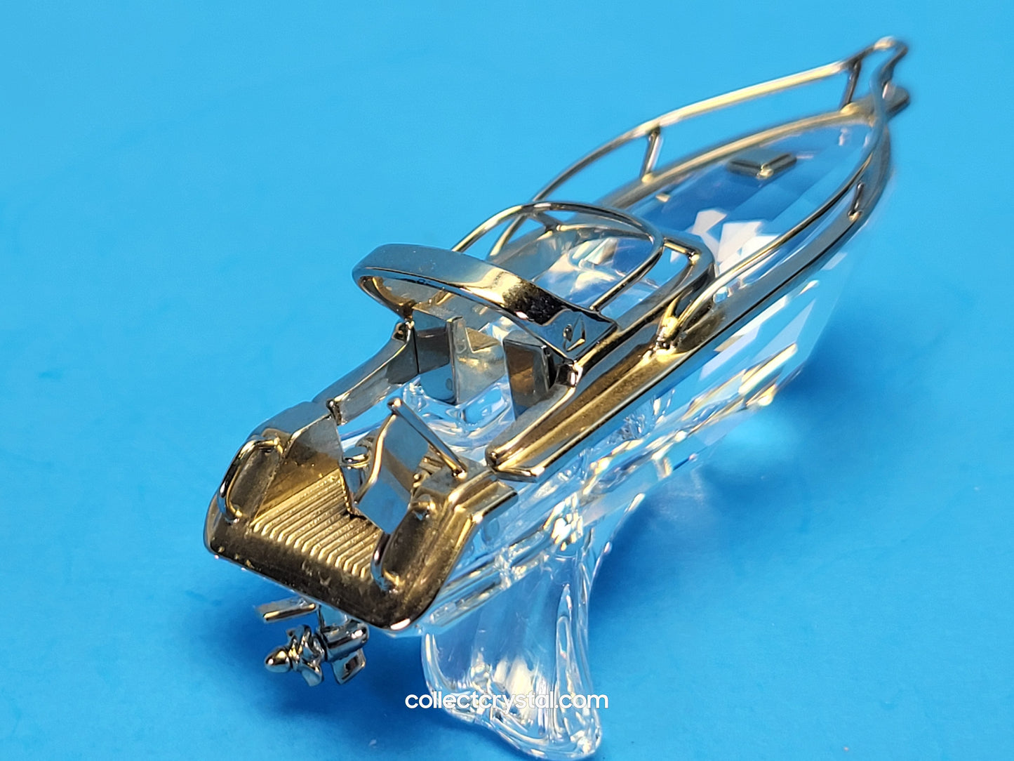 Speed Boat 272554 Rhodium Crystal Memories Figurine